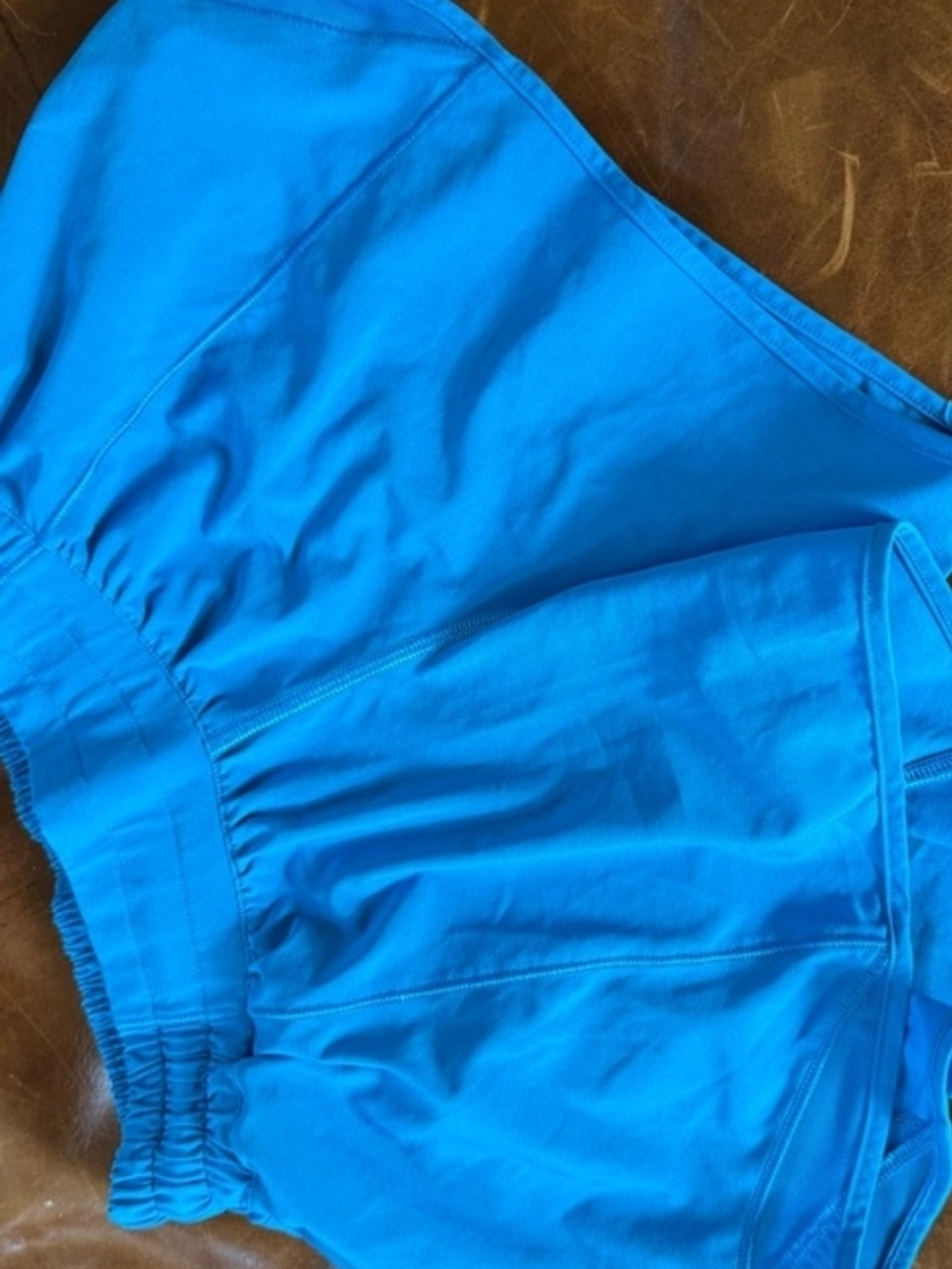 lululemon athletica Teal Blue Running Shorts